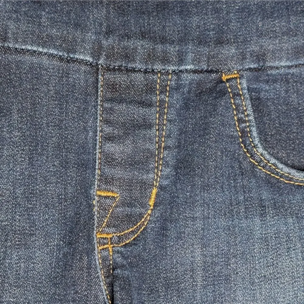 Rock & Republic Denim Rx Fever Pull-On Bermuda Shorts Women’s 10 Indigo Stretch